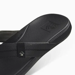 Flip Flops*XLfeet Reef Mens Cushion Phantom 2.0 - Black