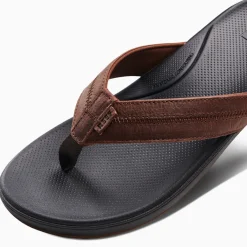 Flip Flops*XLfeet Reef Mens Cushion Phantom 2.0 LE - Brown/Black
