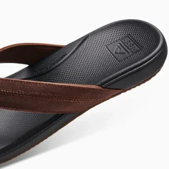 Flip Flops*XLfeet Reef Mens Cushion Phantom 2.0 LE - Brown/Black