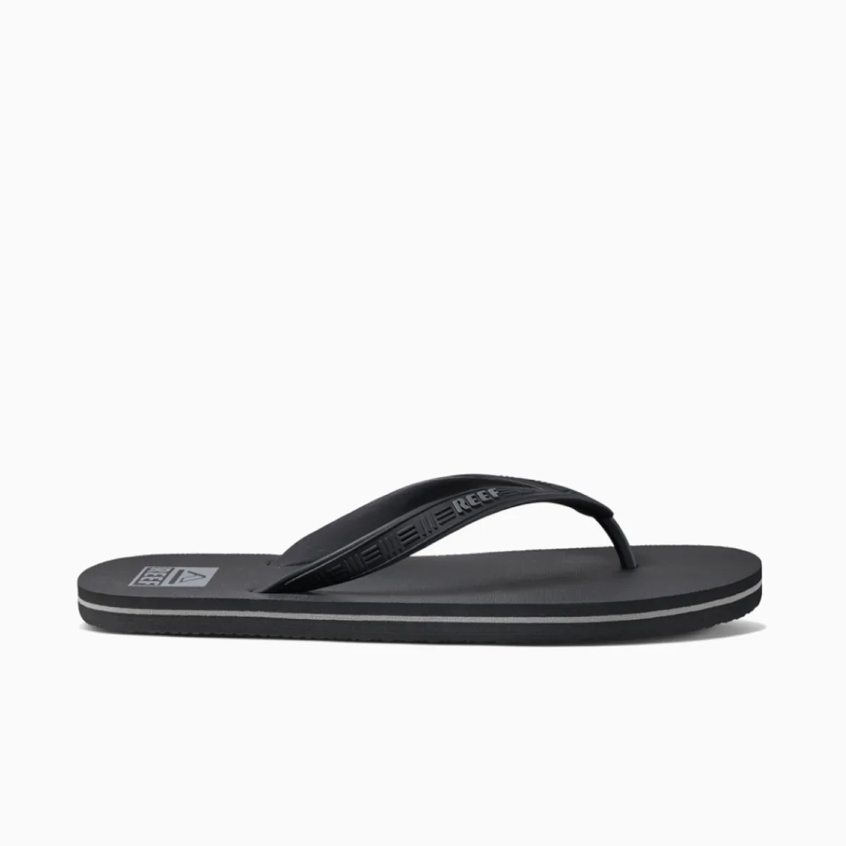 Flip Flops*XLfeet Inc. Reef Mens Reef Seaside - Black