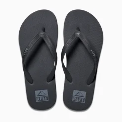 Flip Flops*XLfeet Inc. Reef Mens Reef Seaside - Black