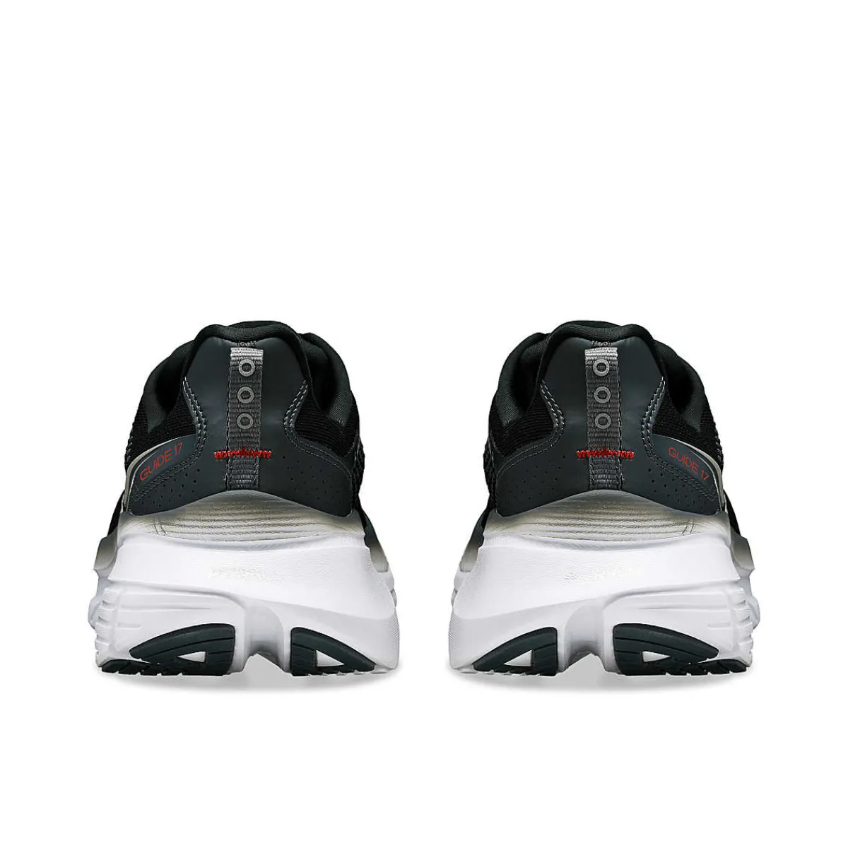 Walking Shoes|Athletic Shoes For Men*XLfeet Inc. Saucony Guide 17 Extra Wide Mens Running Shoe - Black Shadow