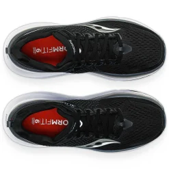 Walking Shoes|Athletic Shoes For Men*XLfeet Inc. Saucony Guide 17 Extra Wide Mens Running Shoe - Black Shadow