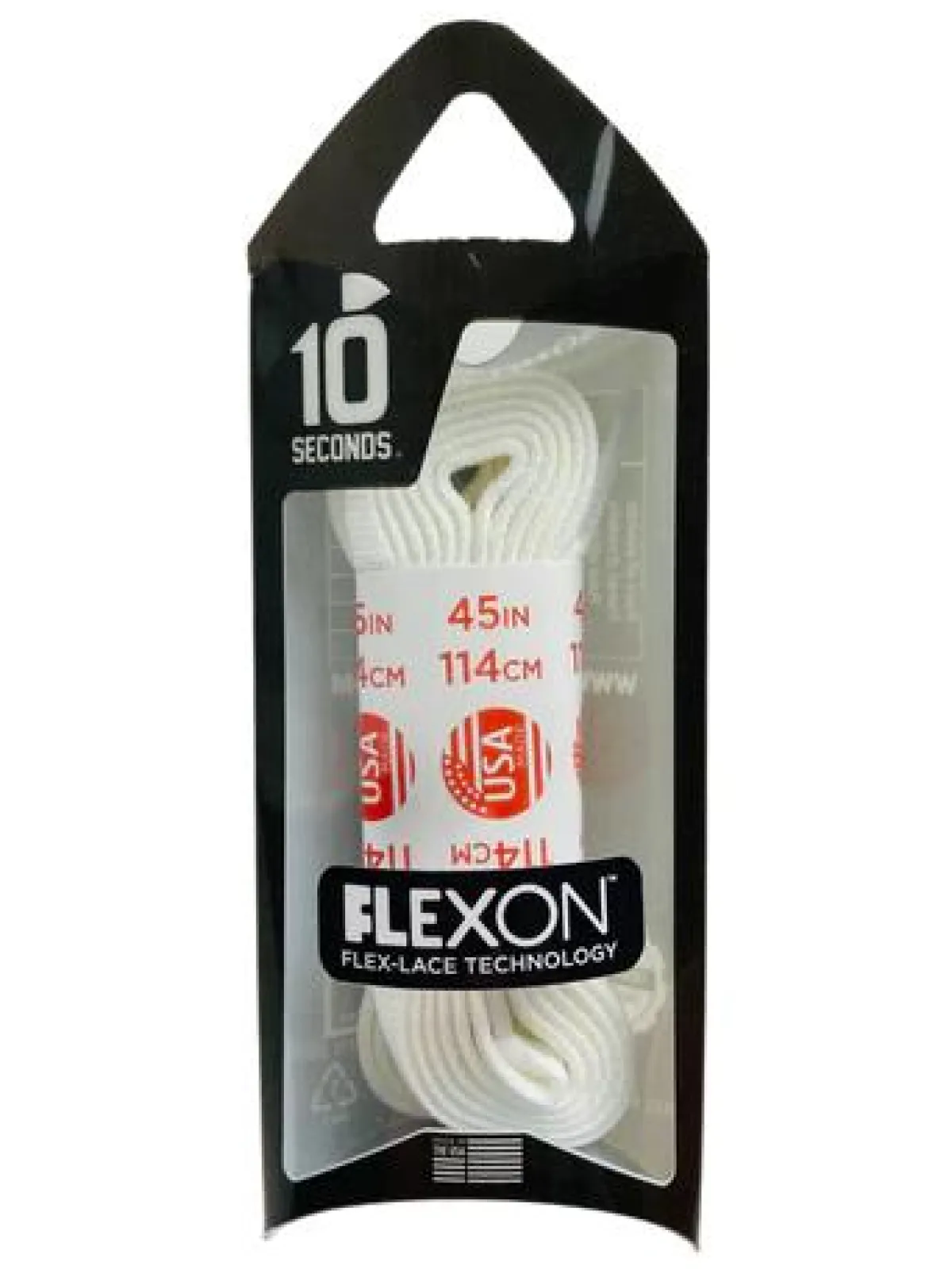 Funny Tee Shirts*XLfeet 10 Seconds Flexon Lace | White