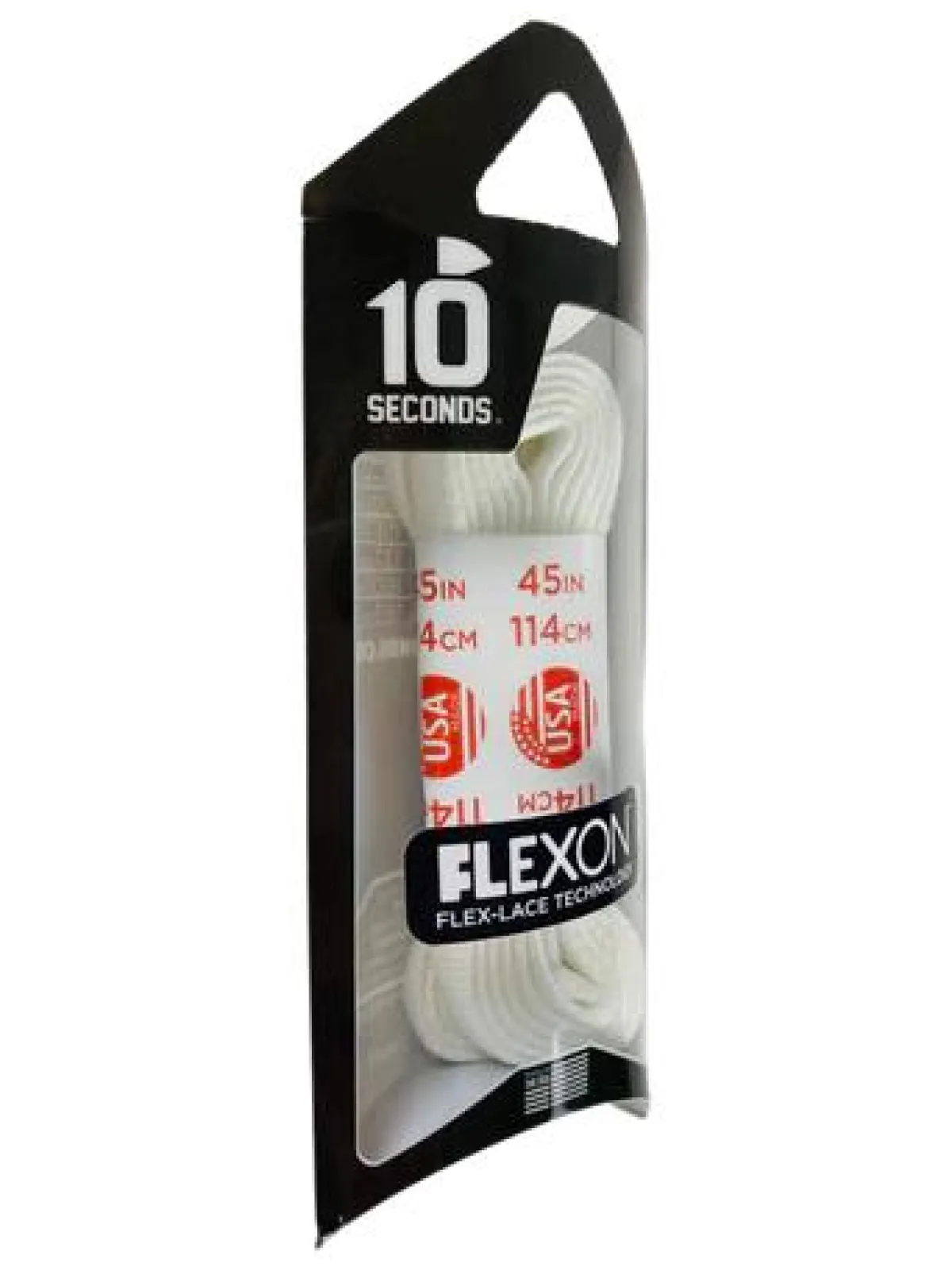 Funny Tee Shirts*XLfeet 10 Seconds Flexon Lace | White