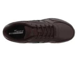 Walking Shoes*XLfeet Inc. Spira Men's WaveWalker Brown Shoes