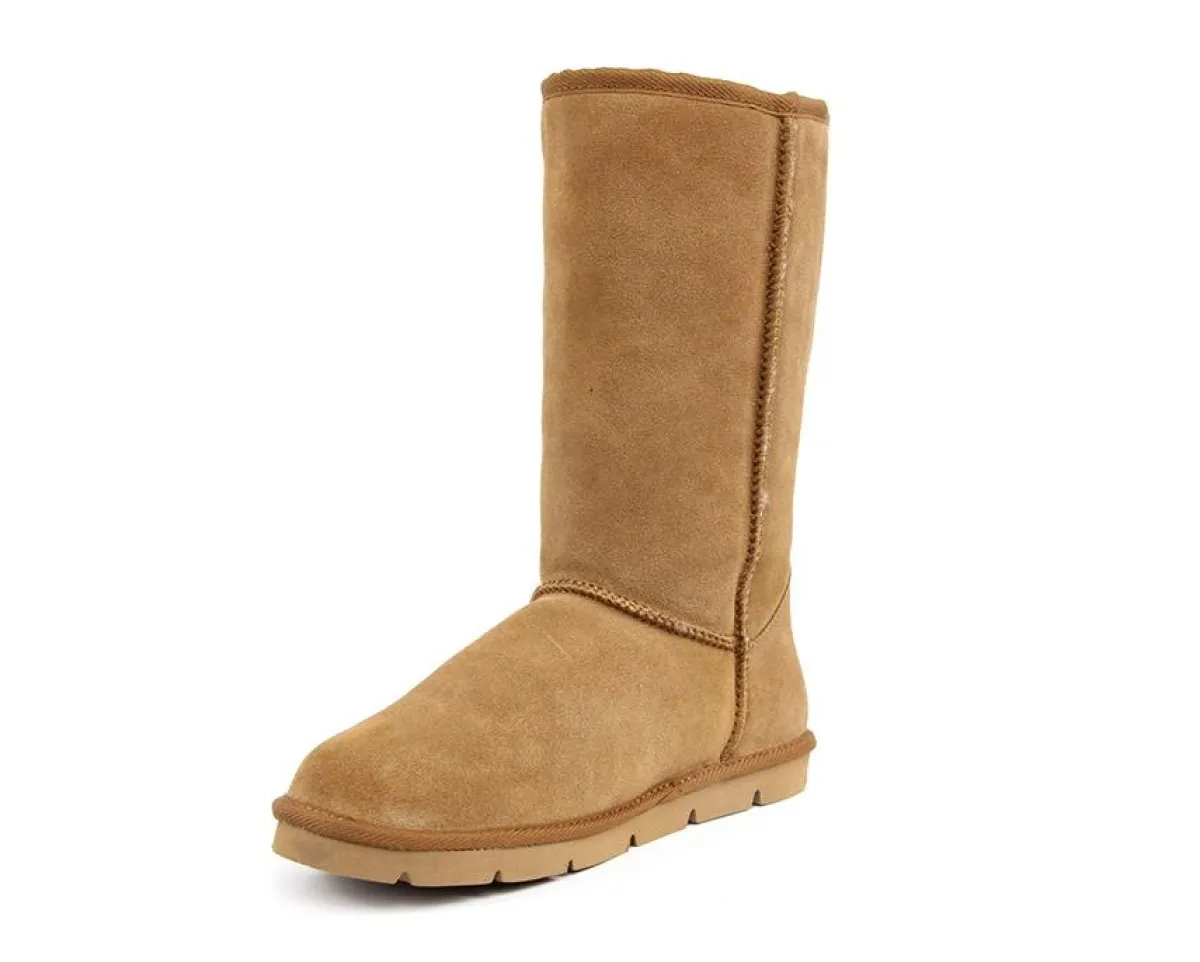 Slippers*XLfeet Inc. SuperLamb Mens Argali Ram 11 inch - Coconut