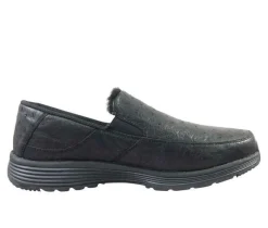 Casual Shoes|Slippers*XLfeet Inc. SuperLamb Mens Bulgan - Ostrich-Black