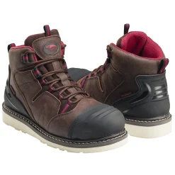 Composite Toe Boots|Work Boots*XLfeet Inc. The Avenger 7506 Wedge 6” Waterproof Carbon Nanofiber Toe Boot