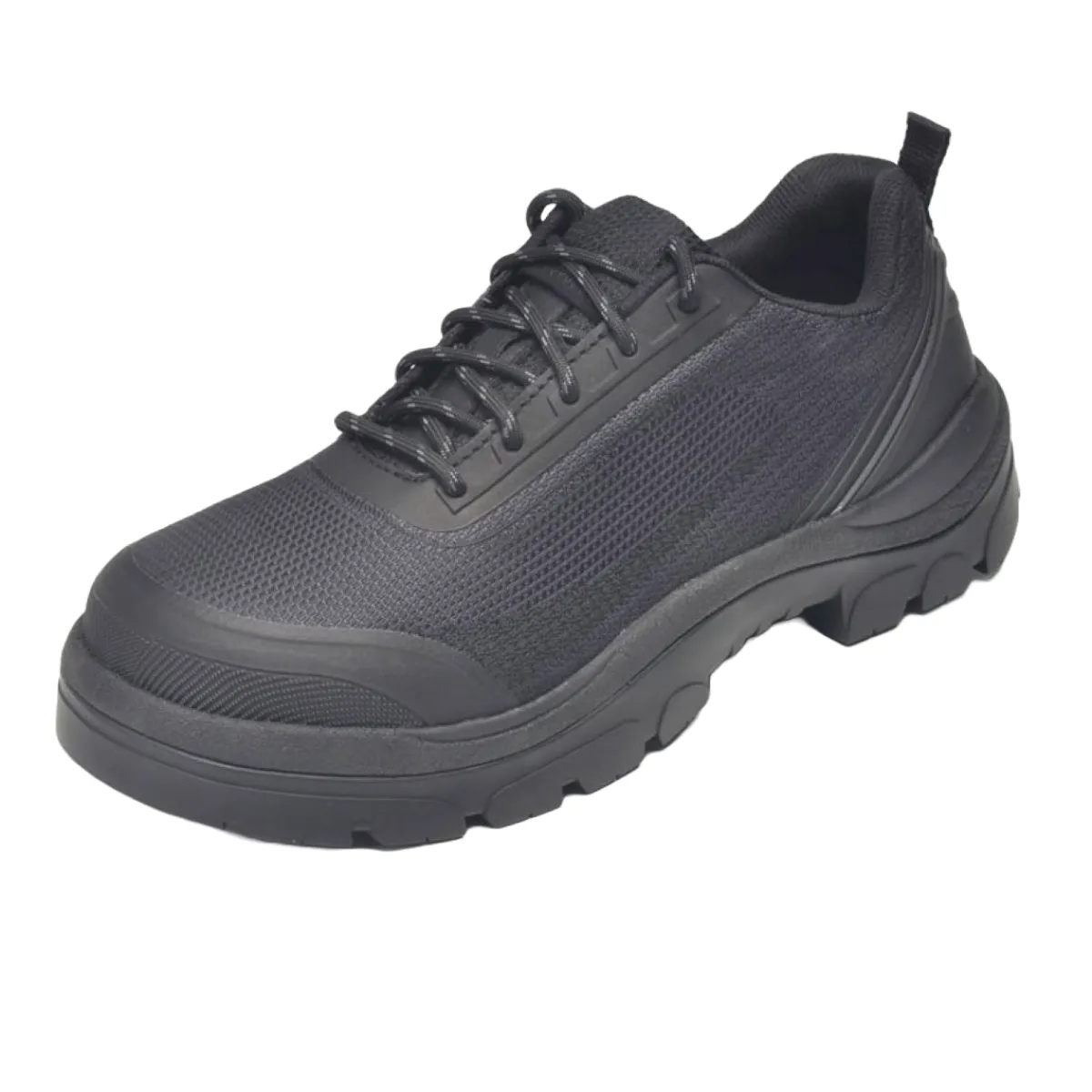 Work Shoes For Men*XLfeet Inc. Wide Load 290BSC Composite Safety Toe Laced Work Shoe - Black