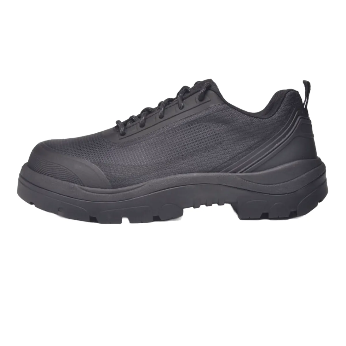 Work Shoes For Men*XLfeet Inc. Wide Load 290BSC Composite Safety Toe Laced Work Shoe - Black