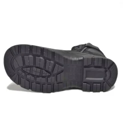 Work Boots|8" Work Boots*XLfeet Inc. Wide Load 790BZN Soft Toe Zip Laced Water Resistant 8 inch Tactical Boot - Black