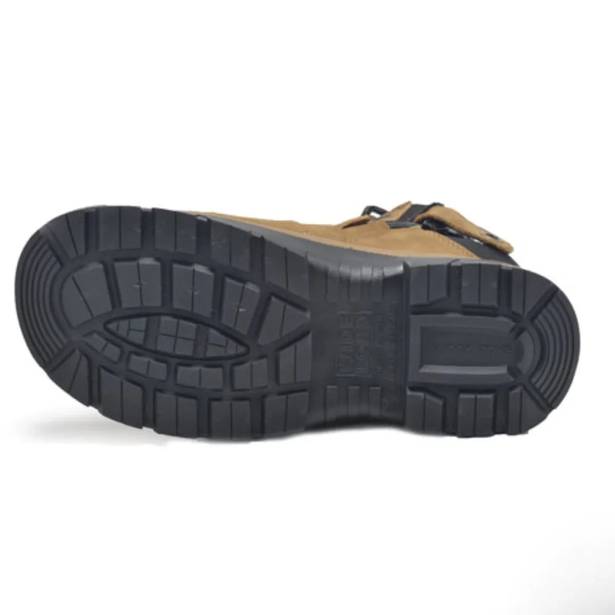 Hiking Boots For Men*XLfeet Inc. Wide Load 590TZN - 6inch Taupe Soft Toe Zip / Lace Up Boot