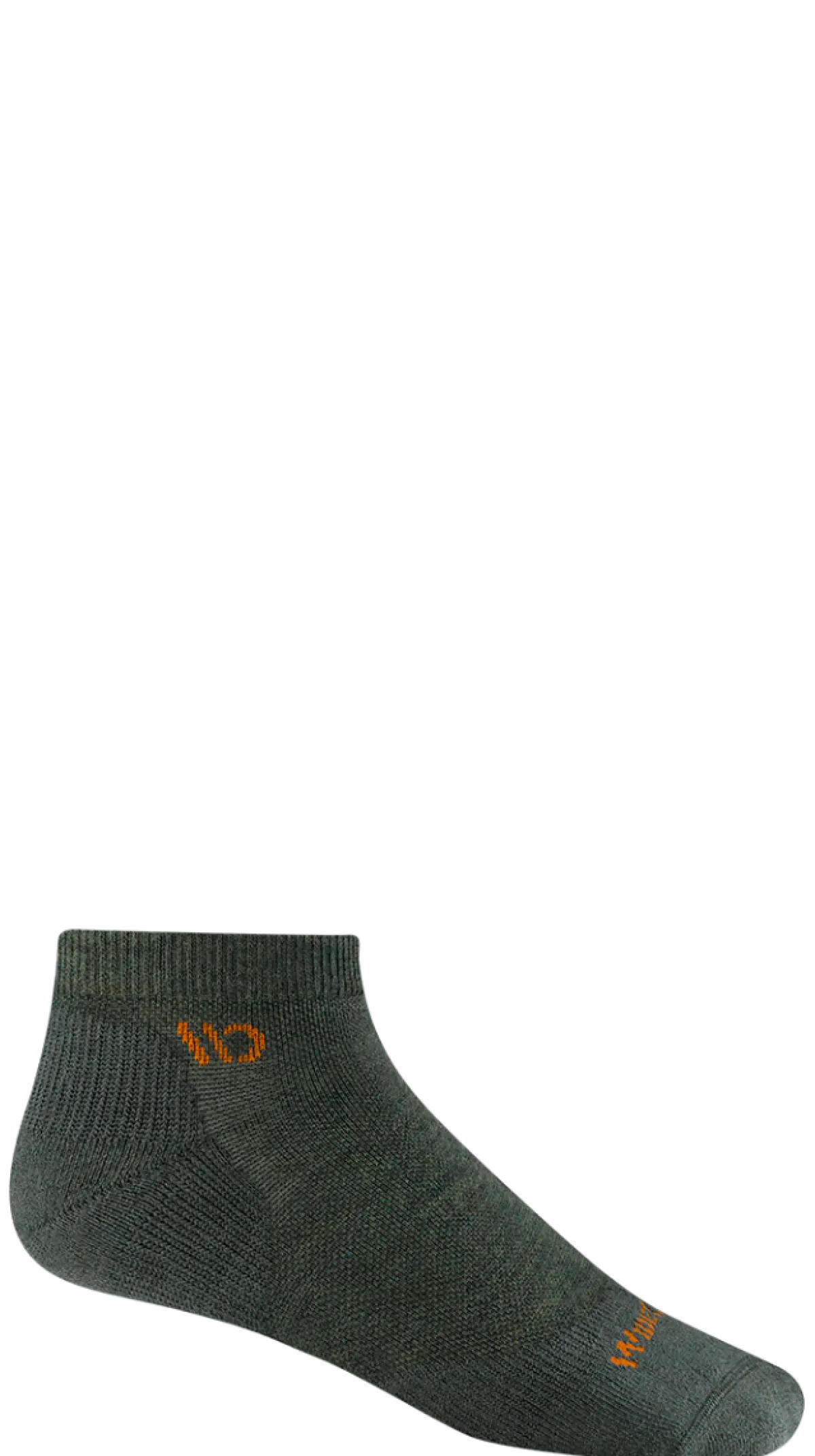No Show Socks|Moisture Wicking Socks*XLfeet Inc. Wide Open Solid Cushioned No Show Socks Single Pair - Forest