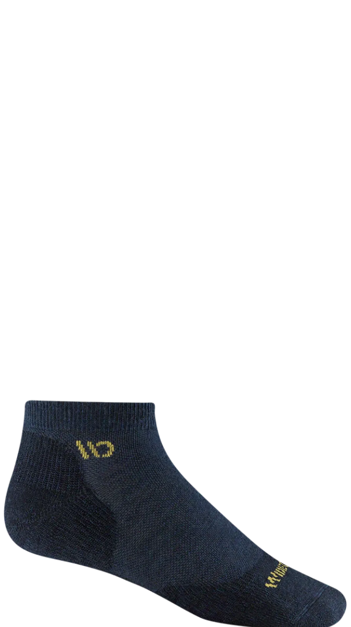 No Show Socks|Moisture Wicking Socks*XLfeet Wide Open Solid Cushioned No Show Socks Single Pair - Denim